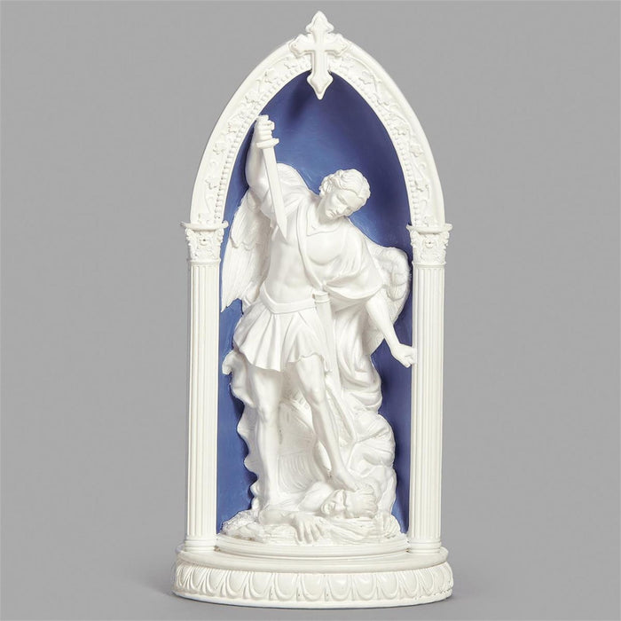 St Michael 8.25" LED Arch Della Robbia