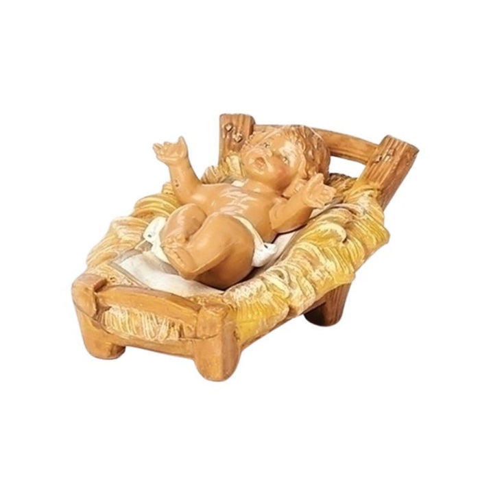 Fontanini Classic Baby Jesus with Manger – 5" Scale