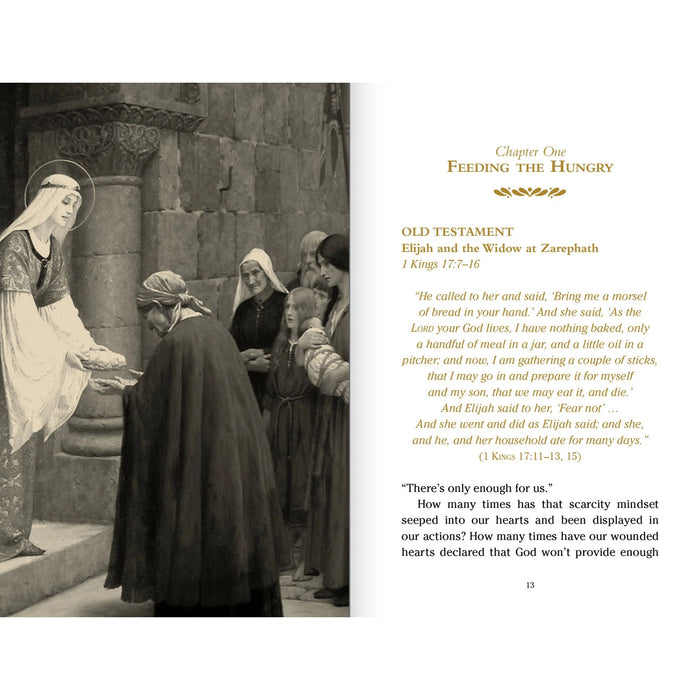 Pocket Guide to the Works of Mercy in Leather