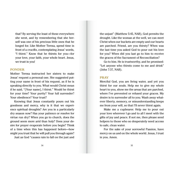 Pocket Guide to the Works of Mercy in Leather