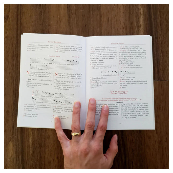 Compline in Black Soft Cover