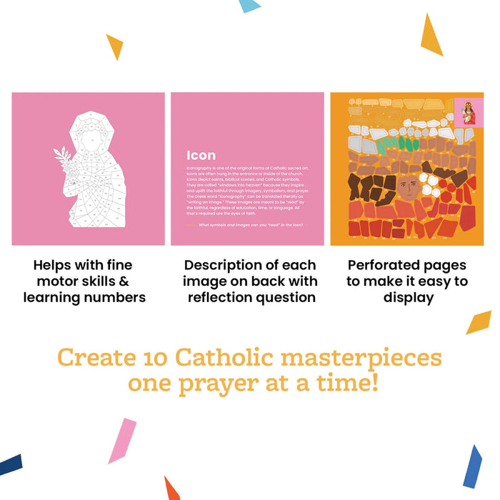 Pray By Sticker: Mass Sticker Book