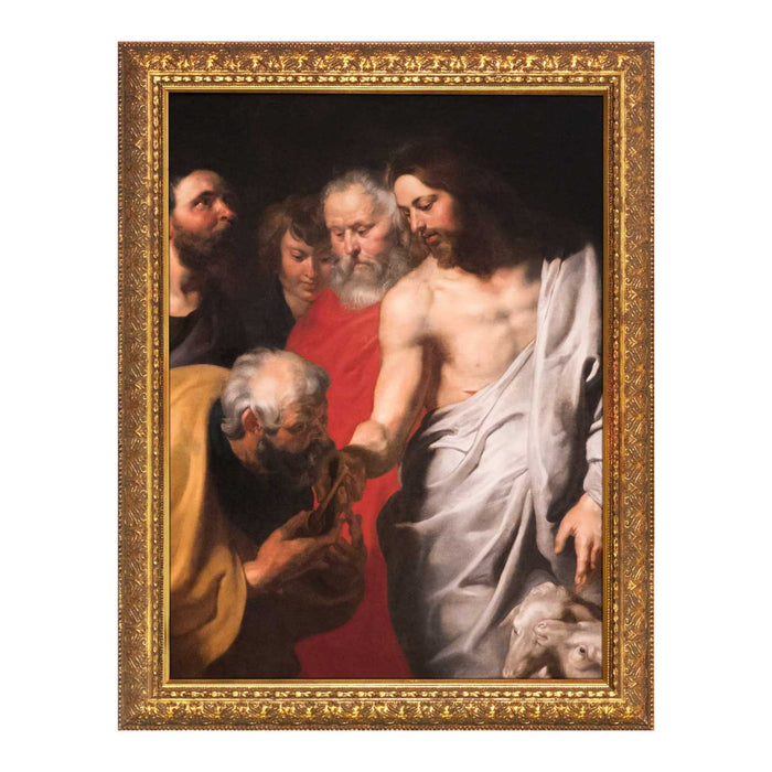 Christ Giving the Keys to St. Peter by Peter Paul Rubens Gold Framed Art 8" x 10"