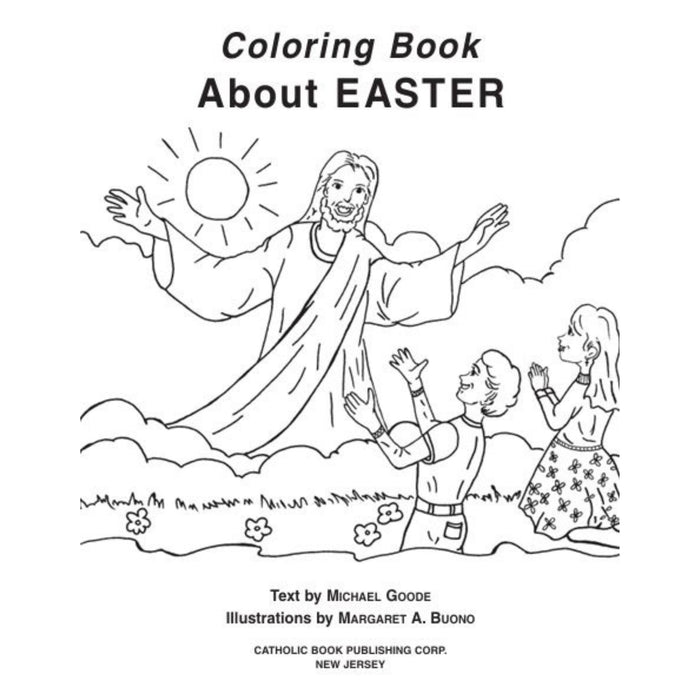 Coloring Book About Easter