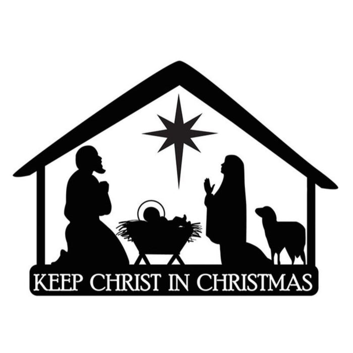 Auto Magnet Keep Christ in Christmas