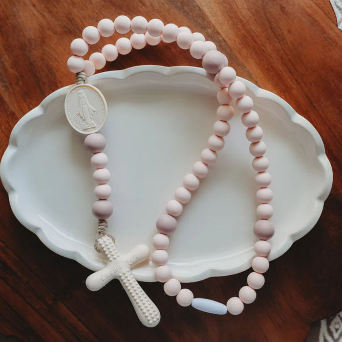 Baby Rosary Cecilia Pink