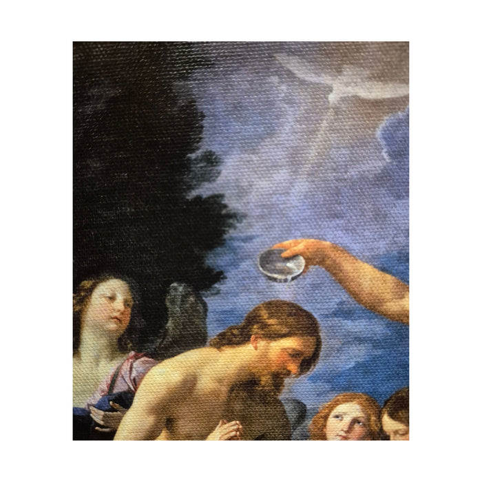 Baptism of Christ by Reni Framed Canvas