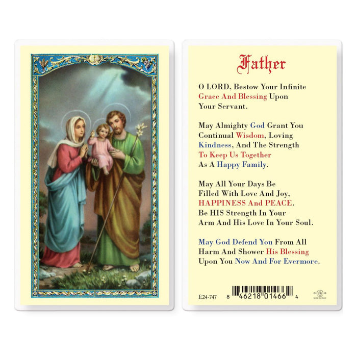 Father Prayer Holy Card