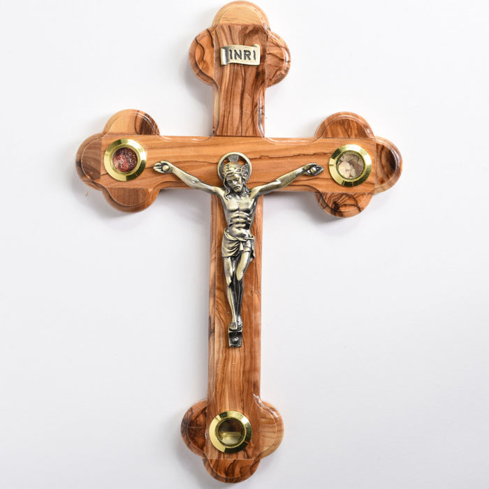 Olive Wood of Bethlehem Crucifix