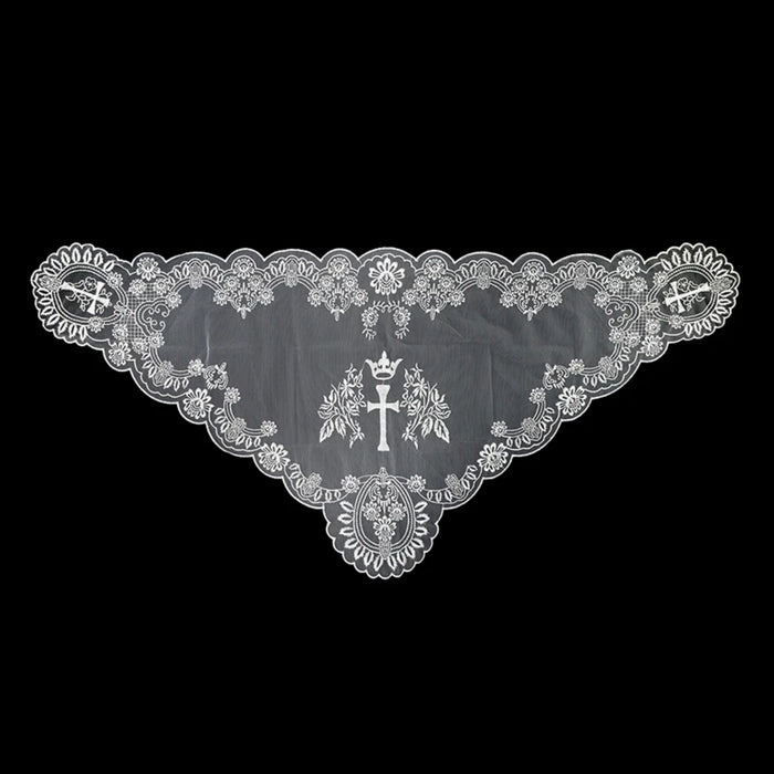 White Cross and Crown Chapel Veil