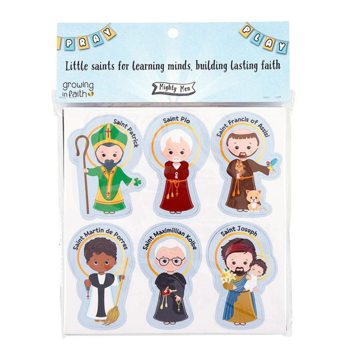 Saints for Boys Foam Magnets