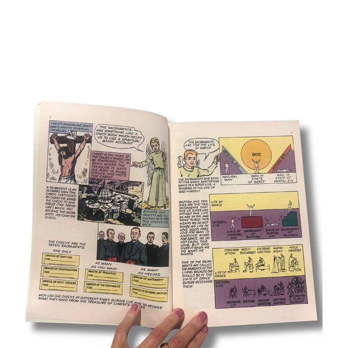 The Sacraments 1955 Imprimatur Francis Cardinal Spellman