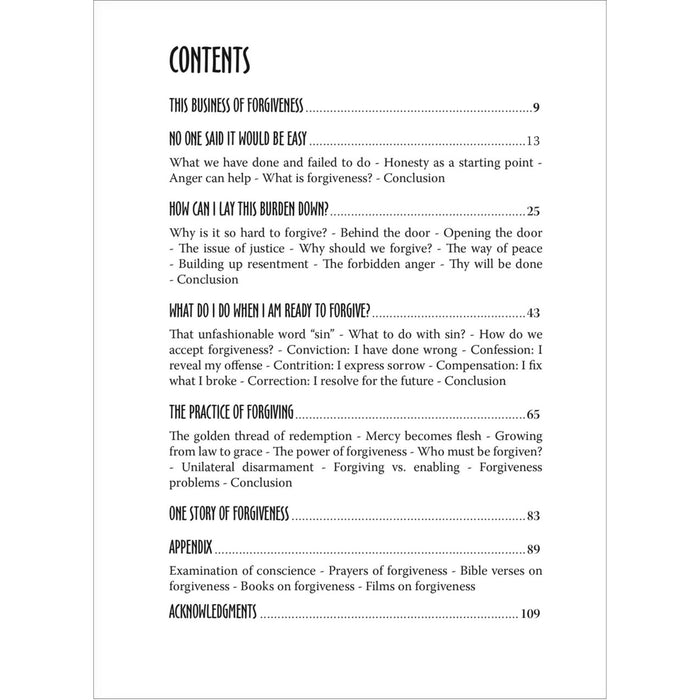 Forgiveness Book by Alice Camille and Paul Boudreau