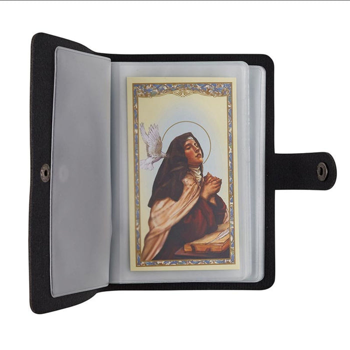 Holy Card Holder in Black