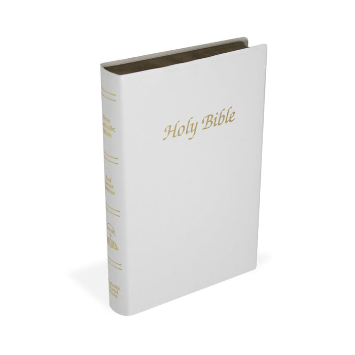 NCB Bible First Communion Edition in White