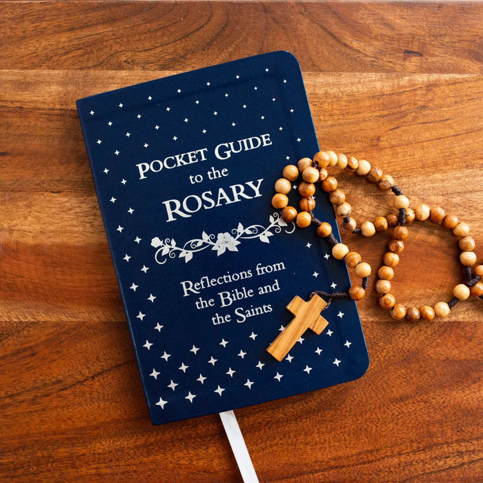 Pocket Guide to the Rosary in Leather