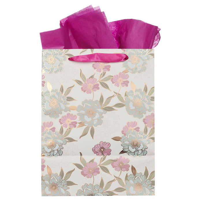 Gift Bag (Large) Everything Beautiful with Whimsical Blooms
