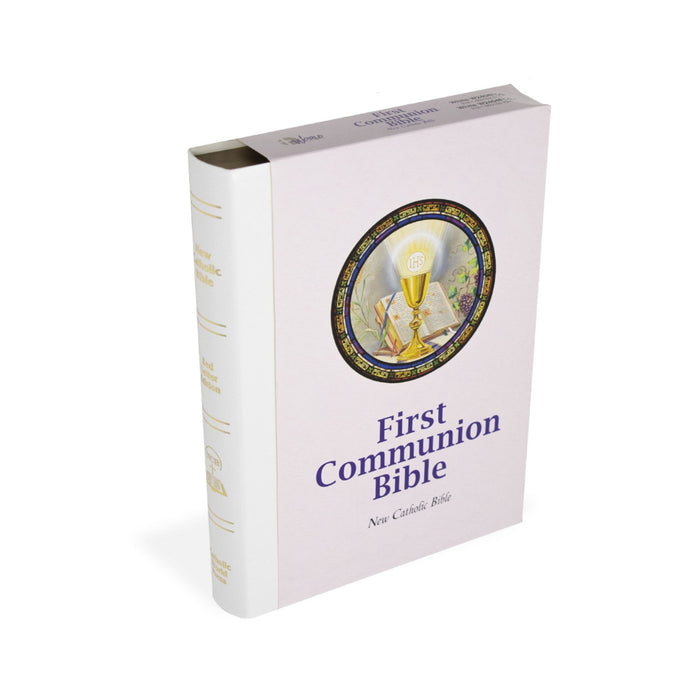 NCB Bible First Communion Edition in White