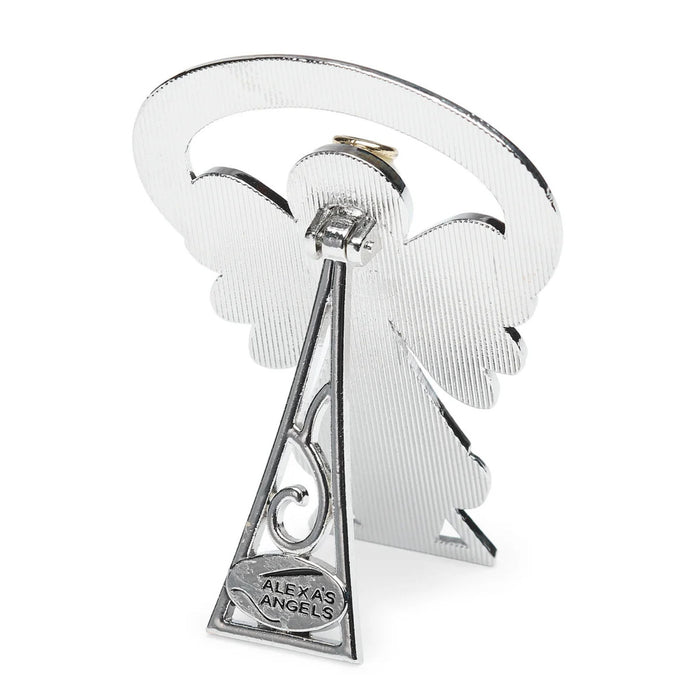 Crystal Bedside Angel 2.5" Metal