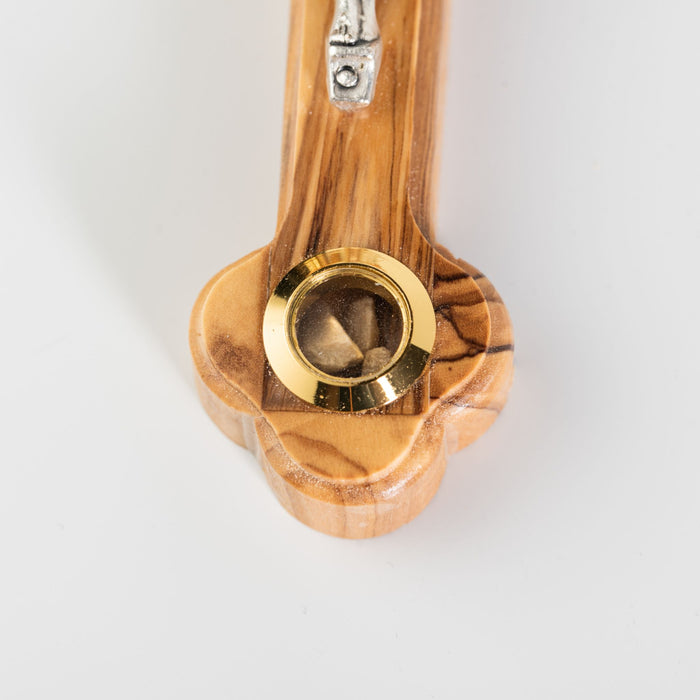 Olive Wood Holy Land Crucifix