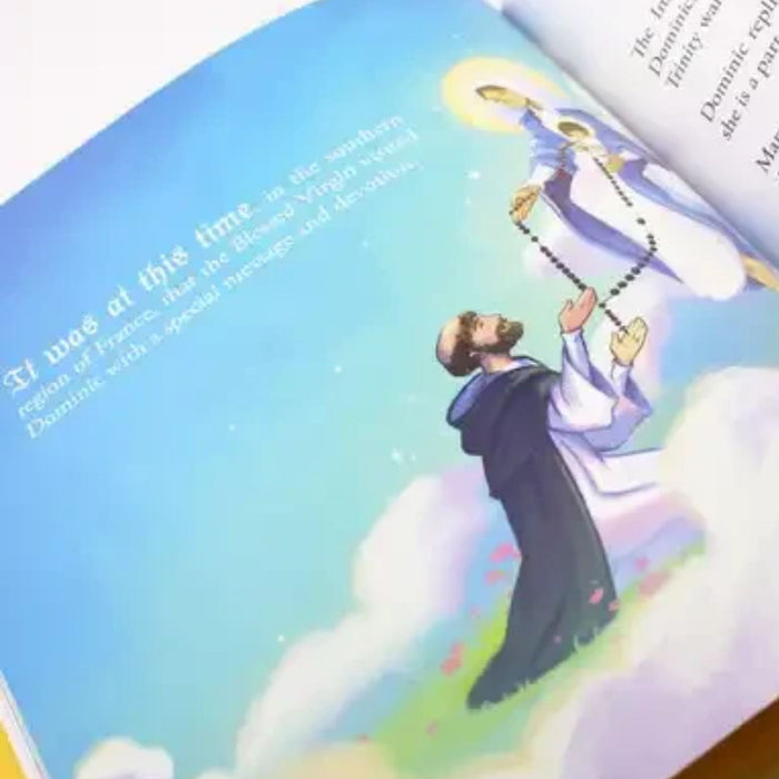 Saint Dominic and the Rosary by Shaun McAfee