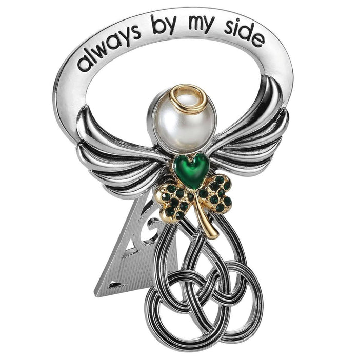 Irish Bedside Angel 2.5" Metal