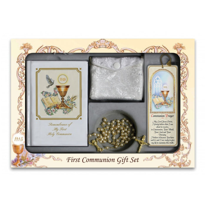 First Communion 4-Piece Set - Neutral - English