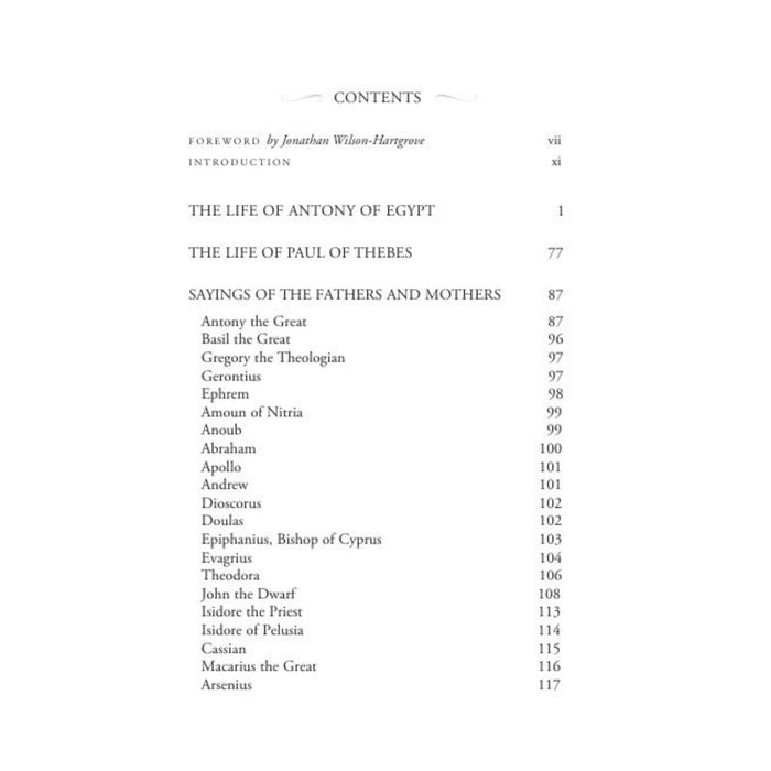 The Wisdom of the Desert Fathers and Mothers