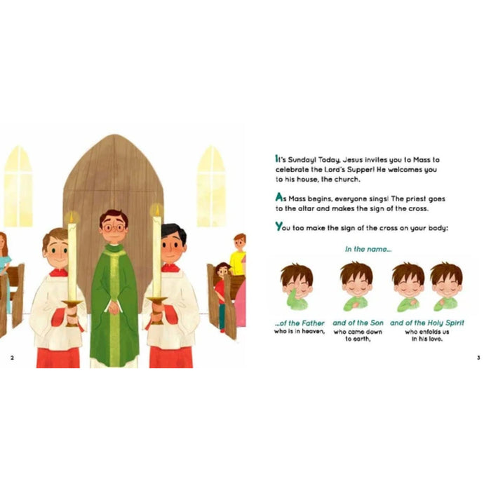 Jesus Invites Me to Mass - By Sabine Du Mesnil