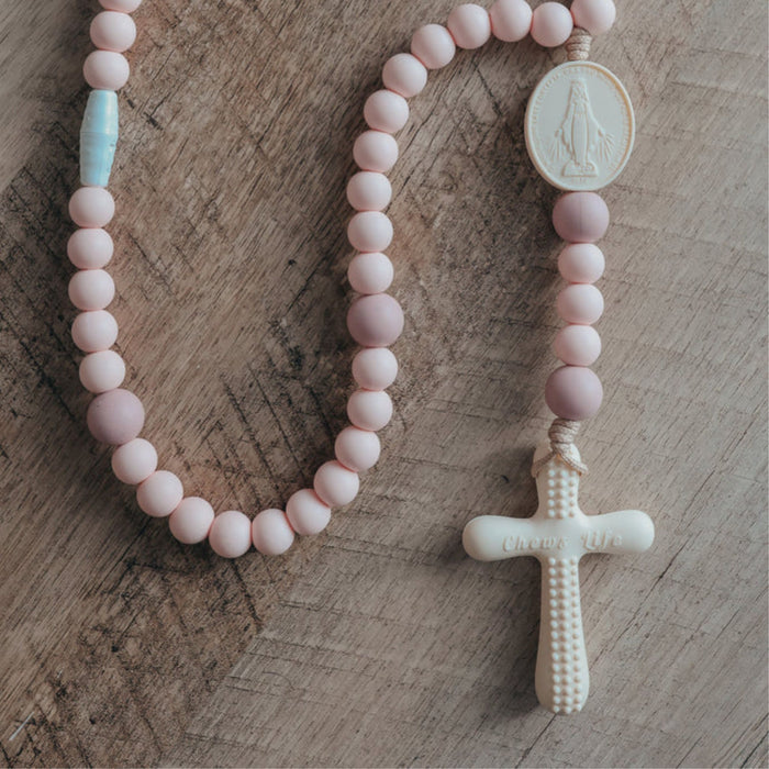 Baby Rosary Cecilia Pink