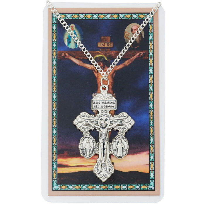 Pardon Crucifix and Prayer Card Set