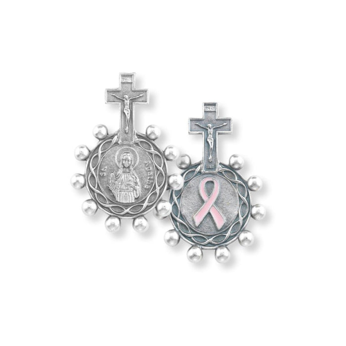 Rosary Ring St Agatha Patron of Breast Cancer