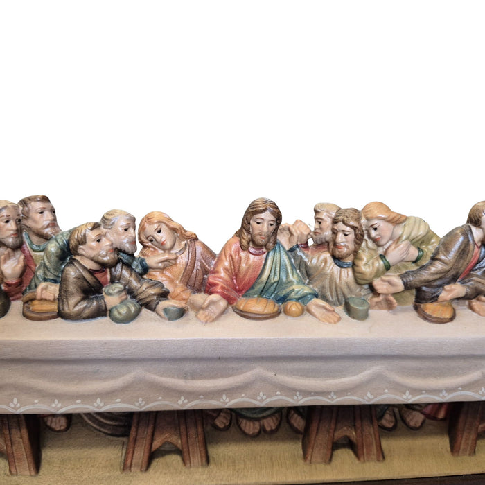 The Last Supper Hand-Carved Wood Figure