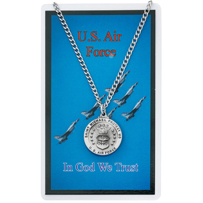 U.S. Air Force Pewter Medal and Card Set