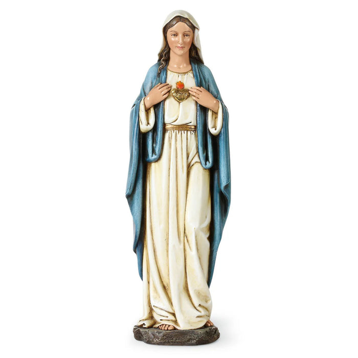 Immaculate Heart Statue 9.7" High