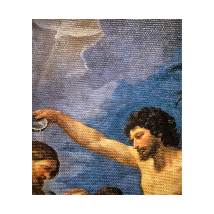 Baptism of Christ by Reni Framed Canvas