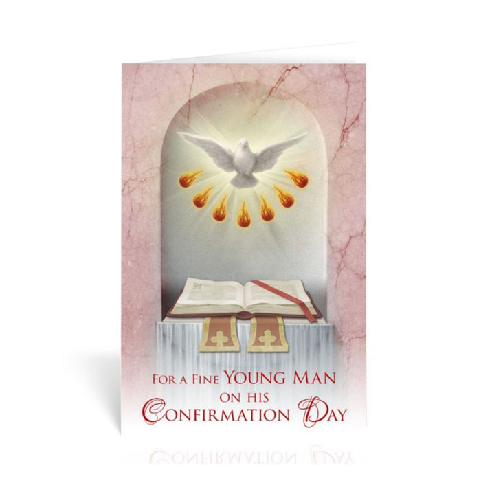Greeting Card "For a Fine Young Man on His Confirmation"