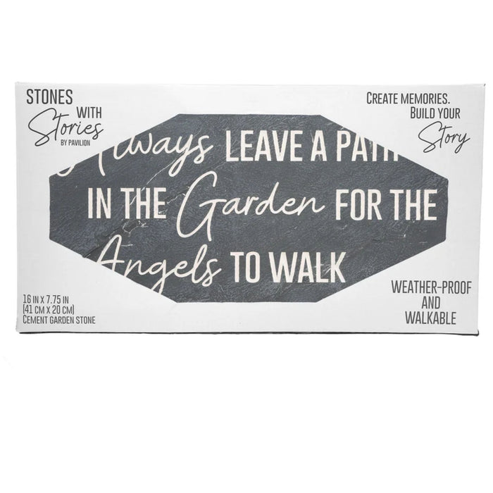 Garden Path Stone "Always Leave A Path for the Angels"
