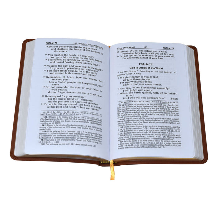 Psalms St. Joseph New Catholic Version Brown