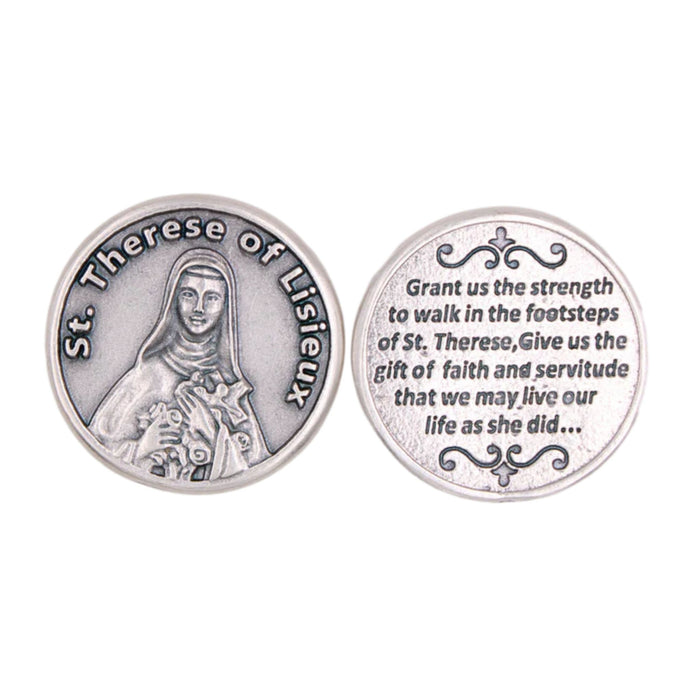 St Theresa  of Lisieux Pocket Token