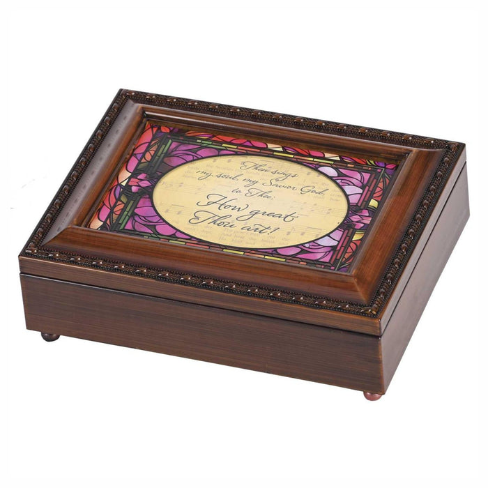 Music Box How Great Thou Art 8" x 6"