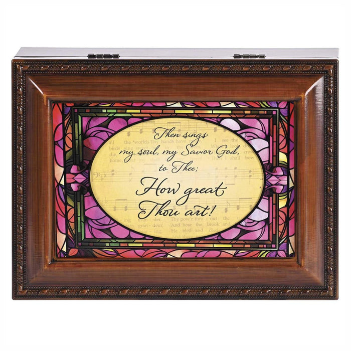 Music Box How Great Thou Art 8" x 6"