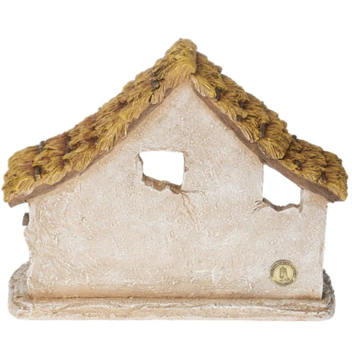 Fontanini Nativity Stable with Thatch Roof - 5" Scale