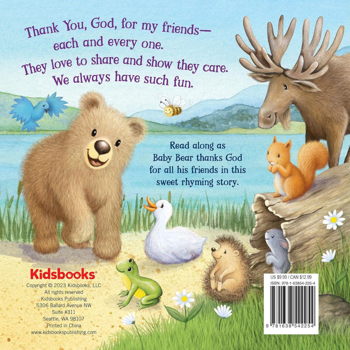 Baby Bear’s Thank You Prayer by Hannah Rebmann