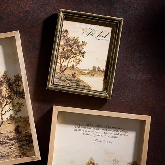 Trust In The Lord Framed Art
