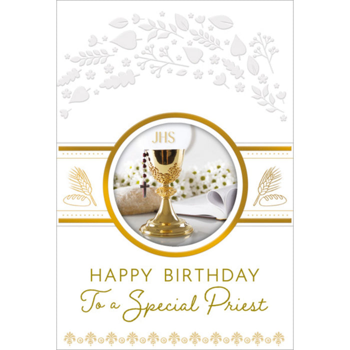 Greeting Card Happy Birthday Special Priest