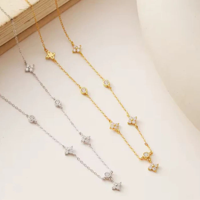 God's Love Endures Forever in Gold Necklace