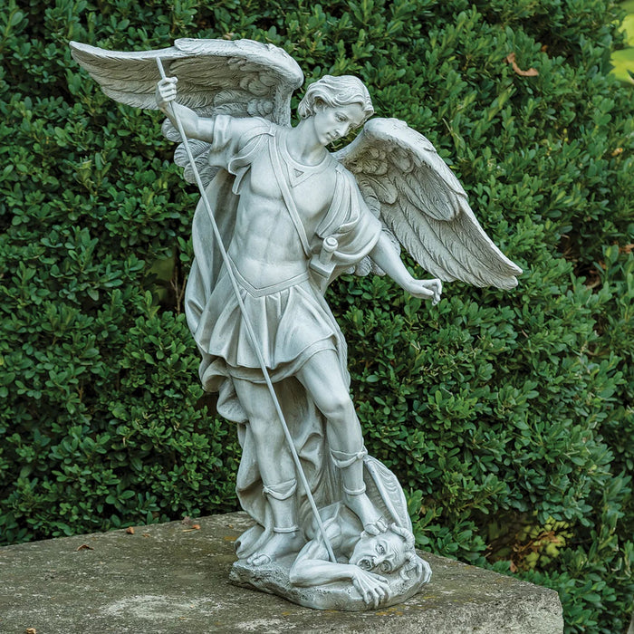 St Michael Garden Statue 18.25"