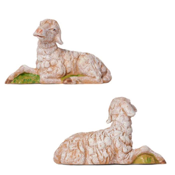 Fontanini White Sheep Family - 5" Scale