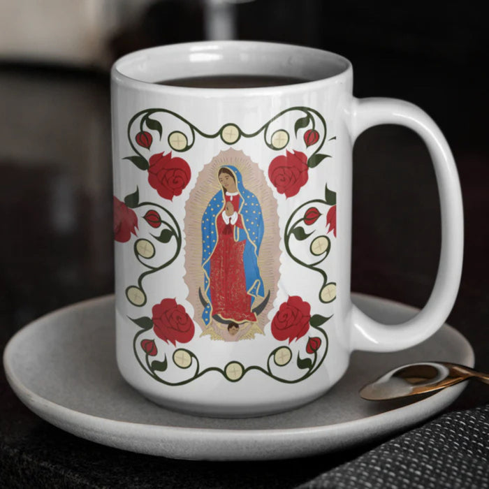 Mug Our Lady of Guadalupe & Eucharist